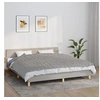 Image de Couverture lestée Gris 155x220 cm 11 kg Tissu