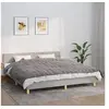 Image de Couverture lestée Gris 155x220 cm 7 kg Tissu