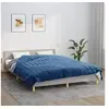 Image de Couverture lestée Bleu 200x225 cm 9 kg Tissu