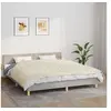 Image de Couverture lestée Crème clair 155x220 cm 7 kg Tissu