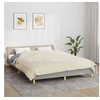 Image de Couverture lestée Crème clair 220x235 cm 11 kg Tissu