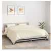 Image de Couverture lestée Crème clair 235x290 cm 11 kg Tissu