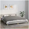 Image de Couverture lestée avec housse Gris 155x220 cm 7 kg Tissu