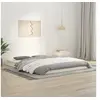 Image de Cadre de lit sans matelas blanc 160x200 cm bois de pin massif