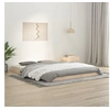 Image de Cadre de lit sans matelas 150x200 cm bois massif de pin