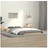 Image de Cadre de lit sans matelas 100x200 cm bois massif de pin