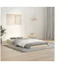 Image de Cadre de lit sans matelas 90x190 cm bois de pin massif