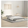 Image de Cadre de lit sans matelas blanc 90x190 cm bois de pin massif