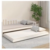 Image de Bedframe zonder matras massief grenenhout wit 90x200 cm823495