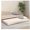 Image de Cadre de lit sans matelas 80x200 cm bois massif de pin