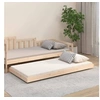 Image de Cadre de lit sans matelas 90x190 cm bois de pin massif