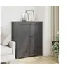 Image de Buffet Gris 83x41,5x100 cm Bois massif de pin823516