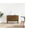 Image de Buffet Marron miel 110x40x78 cm Bois massif de pin823527