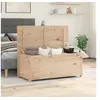 Image de Boîte de rangement 110x50x45,5 cm Bois massif de pin