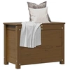 Image de Boîte de rangement Marron miel 60x32x45,5 cm Bois massif de pin823547