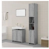 Image de Ensemble de Meubles de Salle de Bain 3 pcs Armoire de Rangement de Lavabo Placard de Salle de Bain Armoire à Miroir 3152720