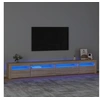 Image de Tv-meubel met LED-verlichting 270x35x40 cm sonoma eikenkleurig3152748