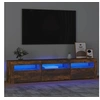 Image de Tv-meubel met LED-verlichting 180x35x40 cm gerookt eikenkleurig3152759