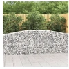 Image de Panier de gabions arqué 400x50x80 100 cm Fer galvanisé