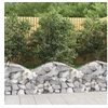 Image de Panier de gabions arqué 100x50x40 60 cm Fer galvanisé