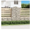 Image de Panier de Gabions Arqué Cage à Gabion Mur de Gabion Panier à Pierre Gabion pour Pierre Jardin Patio Extérieur 153439