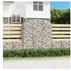 Image de Schanskorf gewelfd 150x30x160/180 cm gegalvaniseerd ijzer153448