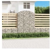Image de Panier de gabions arqué 150x30x200 220 cm Fer galvanisé