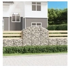 Image de Panier de gabions arqué 150x50x120 140 cm Fer galvanisé