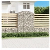 Image de Panier de Gabions Arqué Cage à Gabion Mur de Gabion Panier à Pierre Gabion pour Pierre Jardin Patio Extérieur 153460