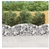 Image de Schanskorf gewelfd 200x30x60/80 cm gegalvaniseerd ijzer153463