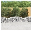 Image de Panier de gabions arqué 200x50x40 60 cm Fer galvanisé