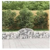 Image de Schanskorf gewelfd 200x30x40/60 cm gegalvaniseerd ijzer153482