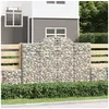 Image de Panier de gabions arqué 200x50x140 160 cm Fer galvanisé