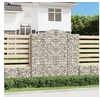 Image de Panier de Gabion, Cage à Gabion, Mur de Gabion, Panier à Pierre, Gabion pour Pierre Jardin Patio Extérieur, 153500