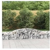 Image de Panier de Gabions Arqué Cage à Gabion Mur de Gabion Panier à Pierre Gabion pour Pierre Jardin Patio Extérieur 153532