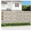 Image de Panier de Gabions Arqué Cage à Gabion Mur de Gabion Panier à Pierre Gabion pour Pierre Jardin Patio Extérieur 153540