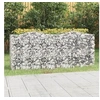Image de Schanskorf gewelfd verhoogd 200x50x100 cm gegalvaniseerd ijzer153546