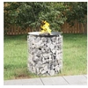 Image de Foyer en gabion Ø 50 cm Fer galvanisé