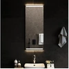 Image de Miroir de Salle de Bain à LED Décoratif Cosmétique Miroir de Courtoisie Miroir de Maquillage Toilette Maison Intérieur 40x100 cm