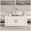 Image de Table basse Blanc brillant 80x50x36 cm Bois d'ingénierie816514