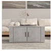 Image de Table basse Gris béton 80x50x36 cm Bois d'ingénierie816516