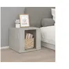 Image de Table de chevet Gris béton 41x40x36 cm Bois d'ingénierie816548