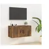 Image de Meuble TV mural Chêne fumé 80x34,5x40 cm816629