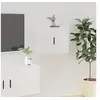 Image de Meuble TV mural Blanc brillant 40x34,5x40 cm816644