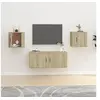 Image de Meubles TV muraux 2 pcs Chêne sonoma 40x34,5x40 cm816647