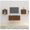 Image de Meubles TV muraux 2 pcs Chêne marron 40x34,5x40 cm816655
