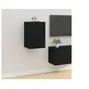 Image de Meuble TV mural Noir 40x34,5x60 cm816658