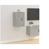 Image de Meuble TV mural Gris béton 40x34,5x60 cm816664