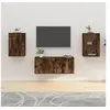 Image de Meubles TV muraux 2 pcs Chêne fumé 40x34,5x60 cm816667