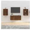Image de Meubles TV muraux 2 pcs Chêne marron 40x34,5x60 cm816671